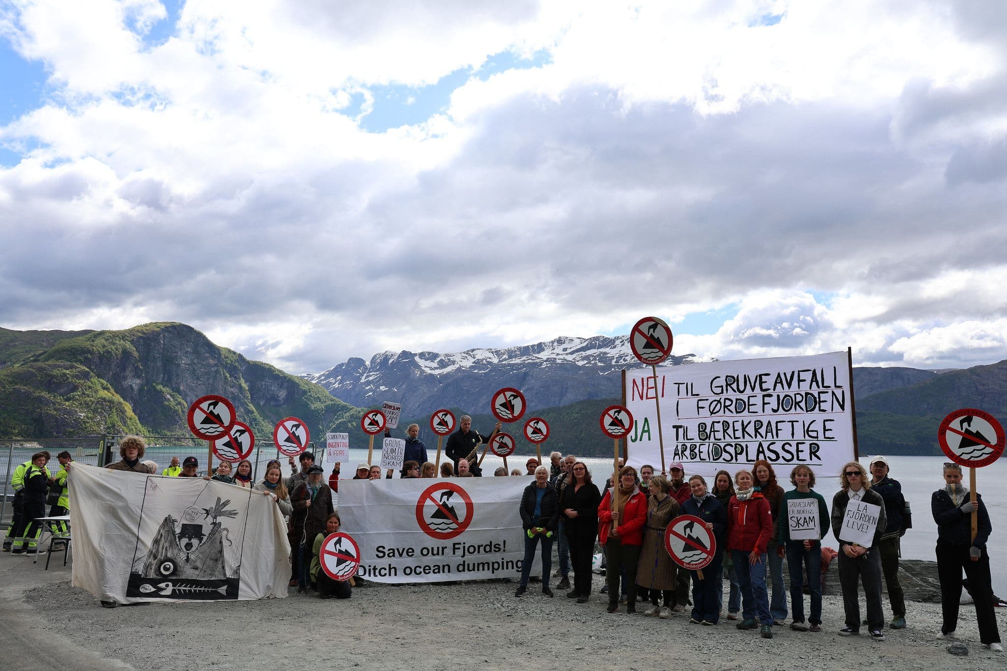 Bilde av sjødeponiaskjon