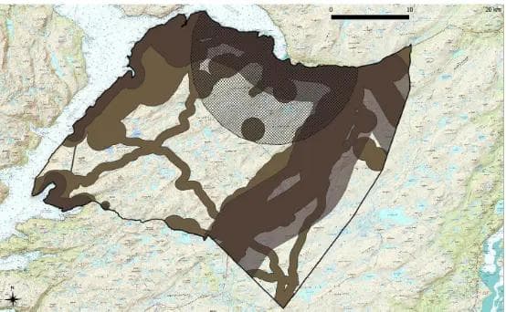 2. illustration: How the mine affects the reindeer herding in the area.